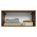 Armário Aéreo para Quarto 70 cm 1 Porta Basculante Rustic Neo Madesa