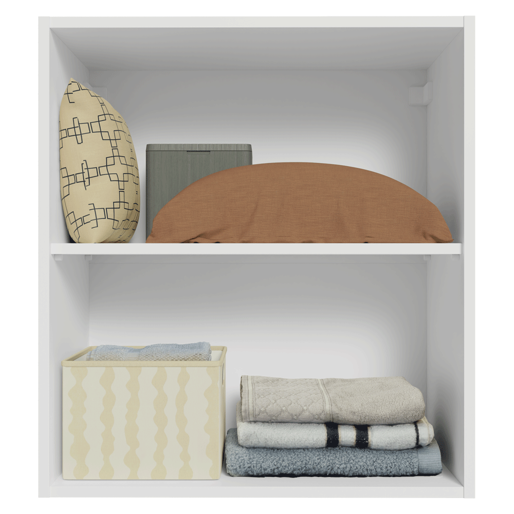 Armário Aéreo para Quarto 60 cm 1 Porta Branco Neo Madesa