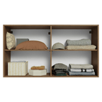 Armário Aéreo para Quarto 120 cm 2 Portas Rustic Neo Madesa