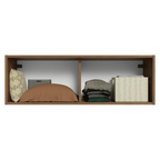 Armário Aéreo para Quarto 100 cm 1 Porta Basculante Rustic Neo Madesa