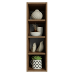Nicho de Parede 20 cm 4 Prateleiras Rustic Neo Madesa