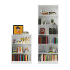 Kit Madesa Estante Livreiro 6908 + Estante Livreiro 6907 Branco