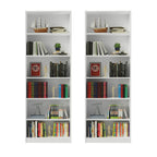 Kit Madesa com 2 Estantes Livreiro 6908 Branco