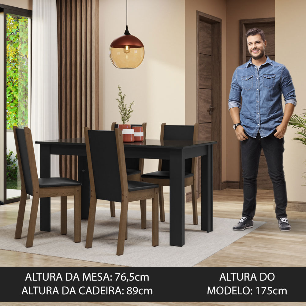 04-MDJA040189D8PT-escala-humana-conjunto-sala-jantar-mesa-tampo-vidro-4-cadeiras-preto-rustic-suzy-madesa
