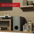 Painel para TV até 60 Polegadas Madesa Alfa Rustic