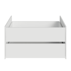 Kit 2 Gavetas para Guarda-Roupa Modulado Neo Branco Madesa