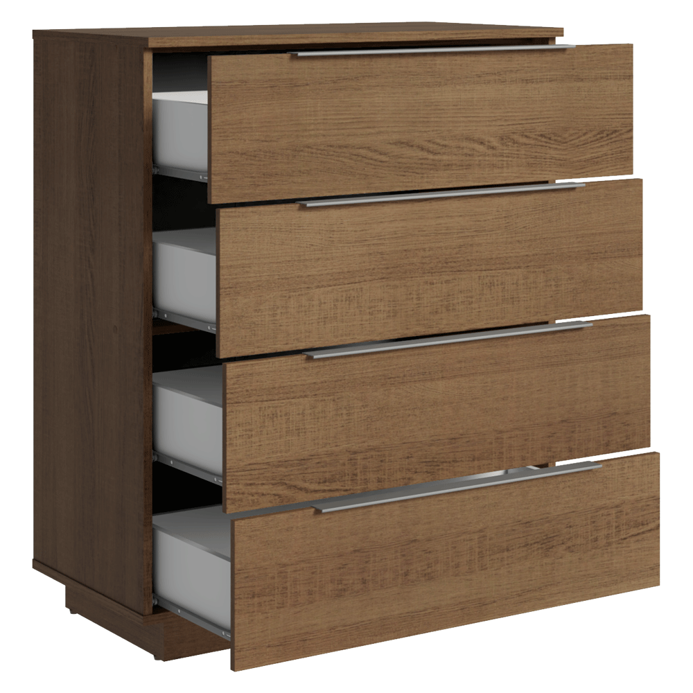 Comoda Madesa 4 Gavetas Rustic