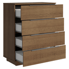 Comoda Madesa 4 Gavetas Rustic