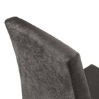 Kit 2 Cadeiras de Jantar 4256 Rustic/Silver Madesa