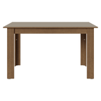 Mesa de Jantar Retangular Tampo de Madeira Rustic/Crema 5231 Madesa