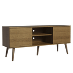 Rack para TV até 55 Polegadas Madesa 6925 com 2 Portas Rustic PO
