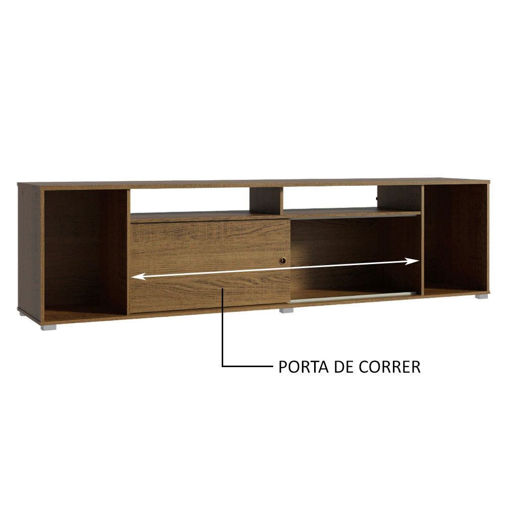 Rack para TV até 65 Polegadas Madesa Cancun Rustic