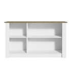 Buffet com Espaço para Armazenamento Madesa 7271 3 Portas Branco PO