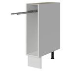 Balcão Porta-Pano 20 x 60 cm (Sem Tampo) para Cozinhas Branco Madesa
