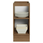 Balcão de Cozinha 35 x 60 cm 1 Porta (Sem Tampo) Rustic/Crema Vik Madesa