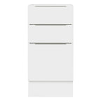 Balcão Cozinha 40 x 60 cm 3 Gavetas (Sem Tampo) Branco Stella Madesa