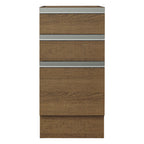 Balcão Cozinha 40 x 60 cm 3 Gavetas (Sem Tampo) Rustic Glamy Madesa