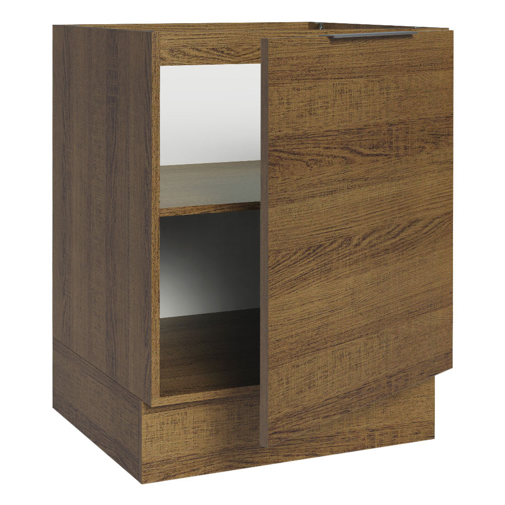 Balcão Cozinha 60 x 60 cm 1 Porta (Sem Tampo) Rustic Stella Madesa