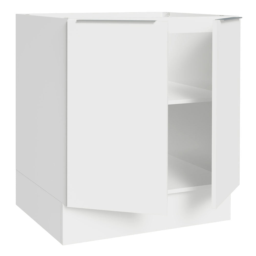 Balcão Cozinha 70 x 60 cm 2 Portas (Sem Tampo) Branco Stella Madesa