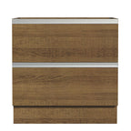 Balcão de Cozinha 80 x 60 cm 2 Gavetas (Sem Tampo) Rustic Glamy Madesa