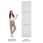 Paneleiro Madesa Stella 60 x 60 cm 3 Portas Branco