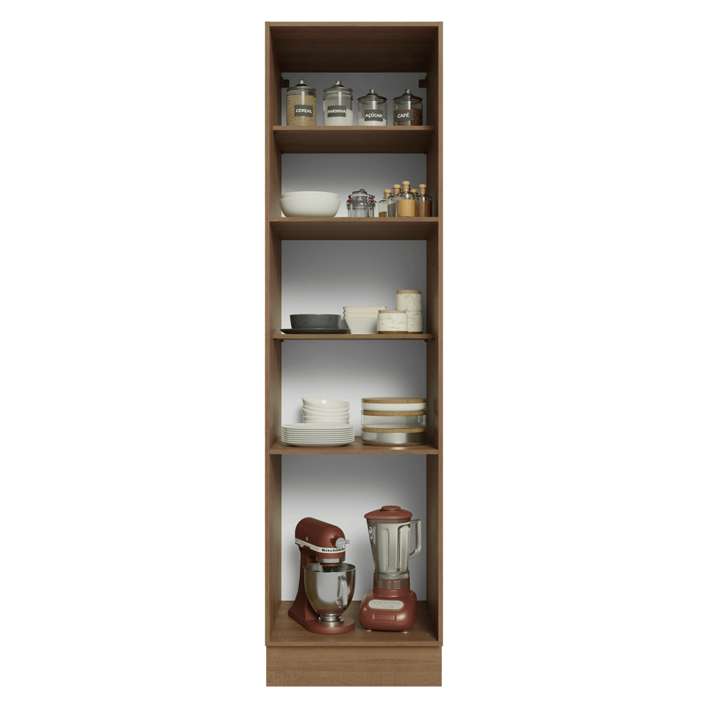 Paneleiro 60 x 60 cm 3 Portas Rustic/Crema Vik Madesa