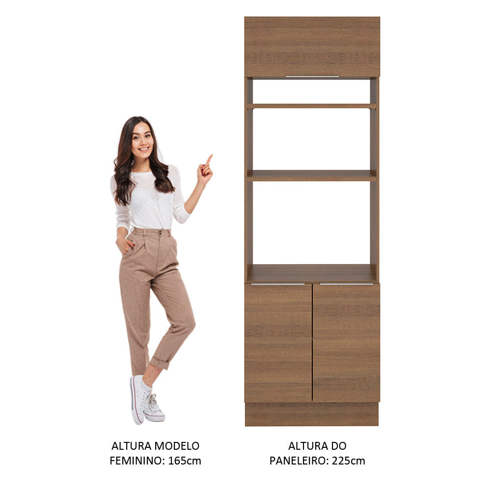 Torre Quente Madesa Stella 70 x 60 cm 3 Portas Rustic