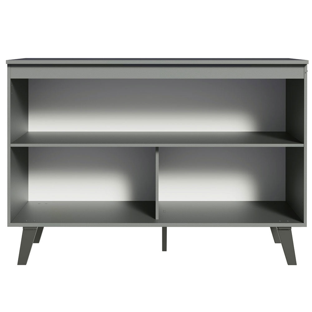 Balcão 2 Portas Com Pés Cinza Nice Madesa