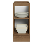 Balcão de Cozinha 35 cm 1 Porta (Sem Tampo) Rustic/Crema Agata Madesa