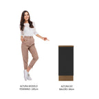 Balcão Madesa Agata 35 cm 1 Porta Rustic/Preto