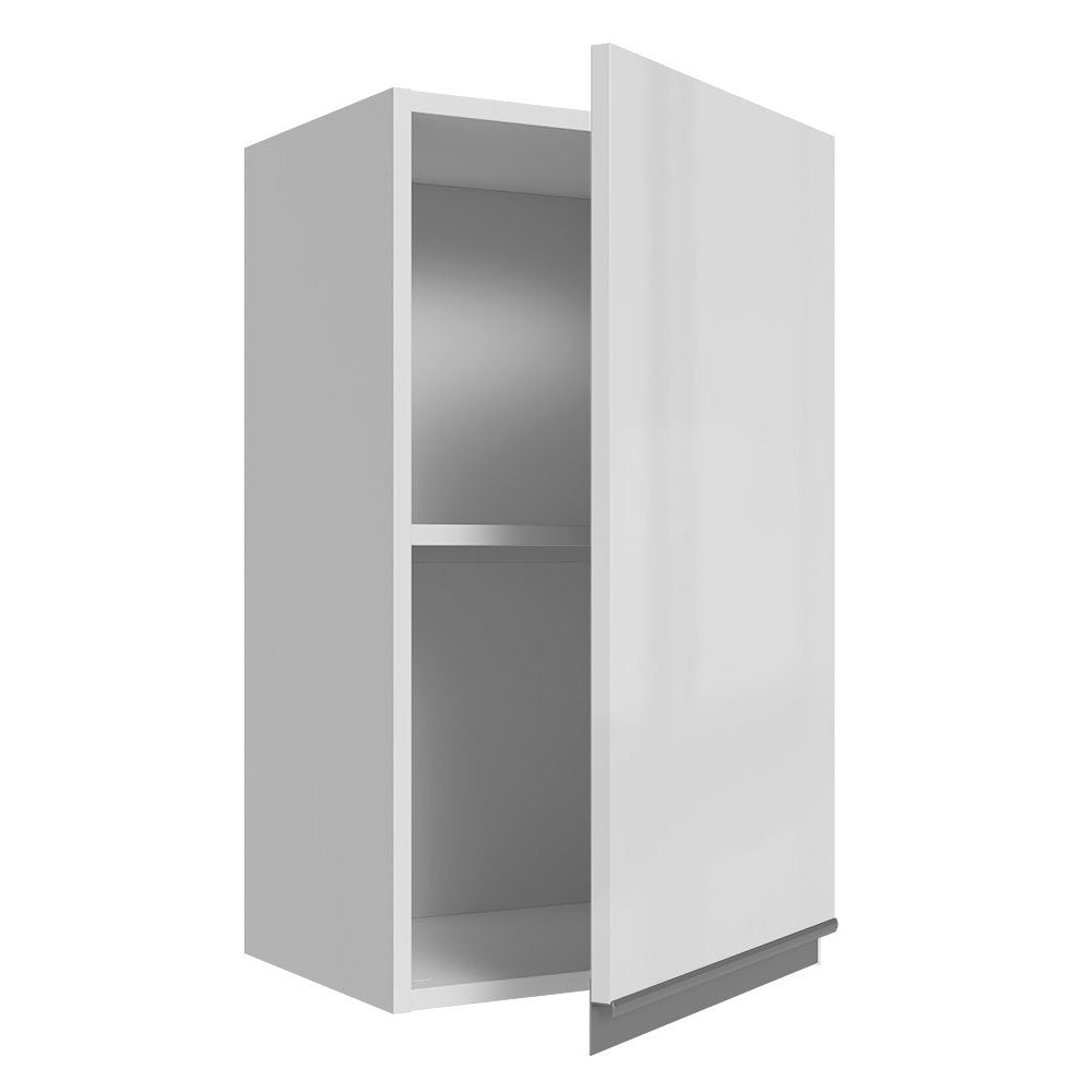 Armário Aéreo 100% MDF 35 cm 1 Porta Branco Brilho Acordes Madesa