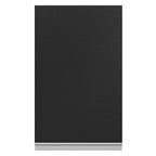 Armário Aéreo 100% MDF 40 cm 1 Porta Branco/Preto Acordes Madesa