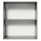 Armário Aéreo 60 cm 1 Porta Cinza Nice Madesa