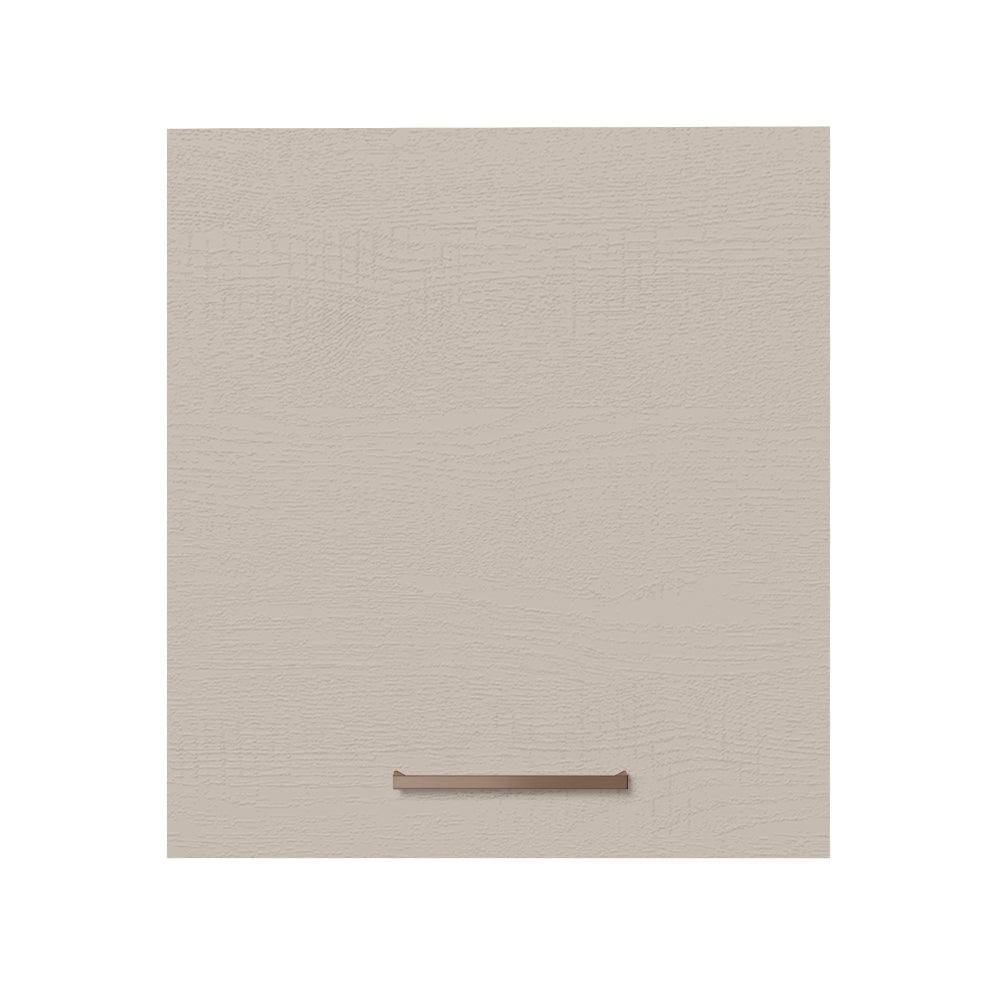 Armário Aéreo 60 cm 1 Porta Rustic/Crema Agata Madesa