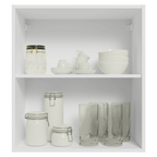 Armário Aéreo 60 cm 1 Porta Branco/Verde Vik Madesa