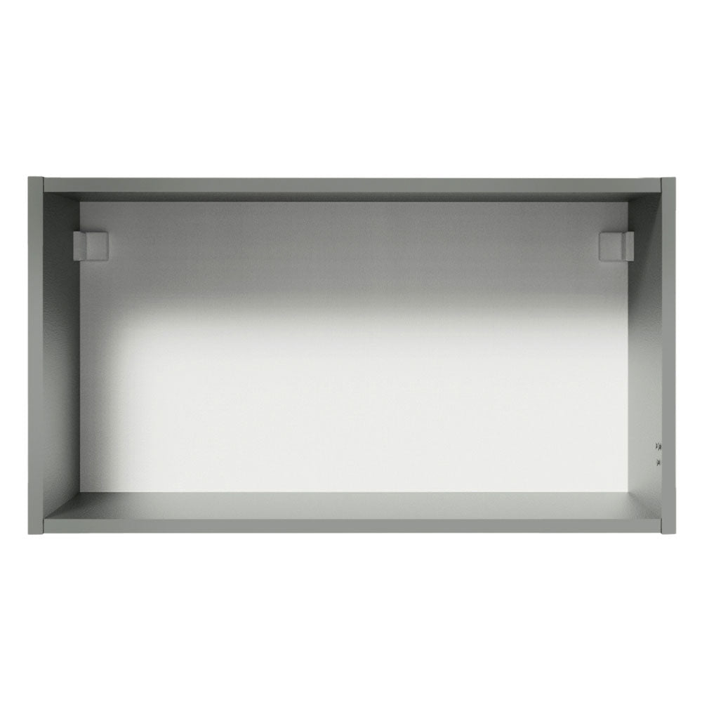 Armário Aéreo 60 cm 1 Porta Basculante Cinza Nice Madesa