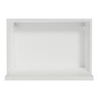 Armário Aéreo Madesa Acordes 100% MDF 60 cm com Nicho para Microondas e Forno Elétrico Branco