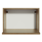 Armário Aéreo 60 cm Nicho para Microondas e Forno Elétrico Rustic Madesa