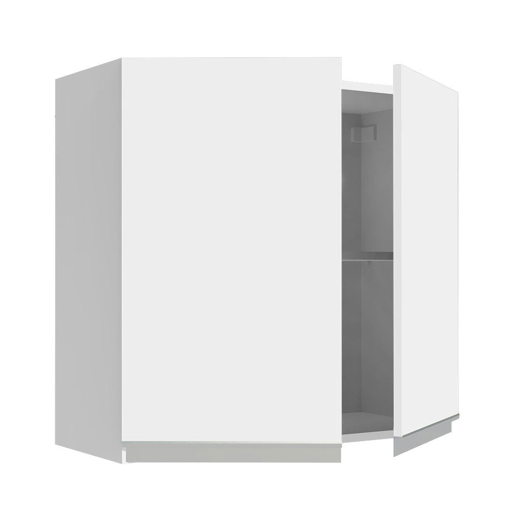 Armário Aéreo 70 cm 2 Portas Branco Glamy Madesa