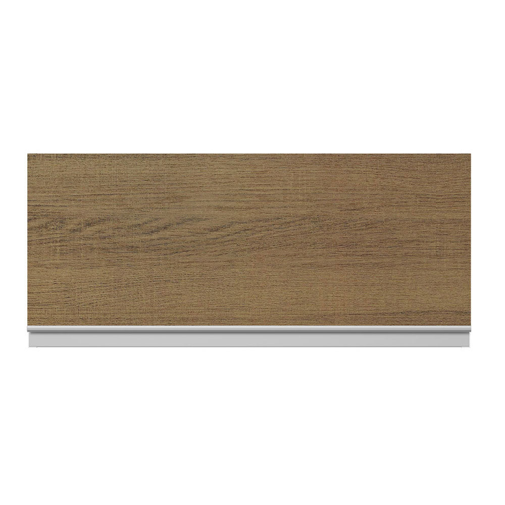 Armário Aéreo 100% MDF 70 cm 1 Porta Basculante Branco/Rustic Acordes Madesa