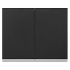 Armário Aéreo 100% MDF 80 cm 2 Portas Branco/Preto Acordes Madesa