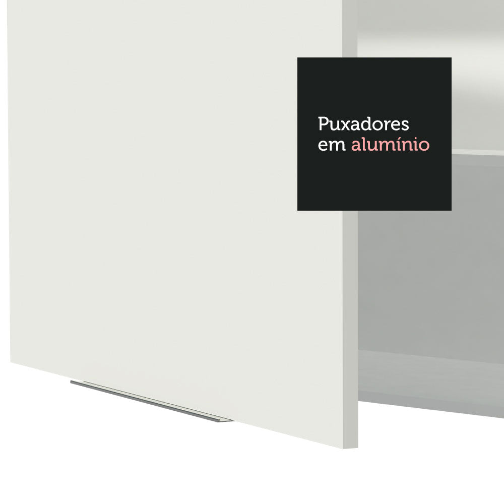 Armário Aéreo Madesa Stella 80 cm 1 Porta Basculante Branco
