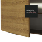 Armário Aéreo Madesa Stella 80 cm 1 Porta Basculante Rustic