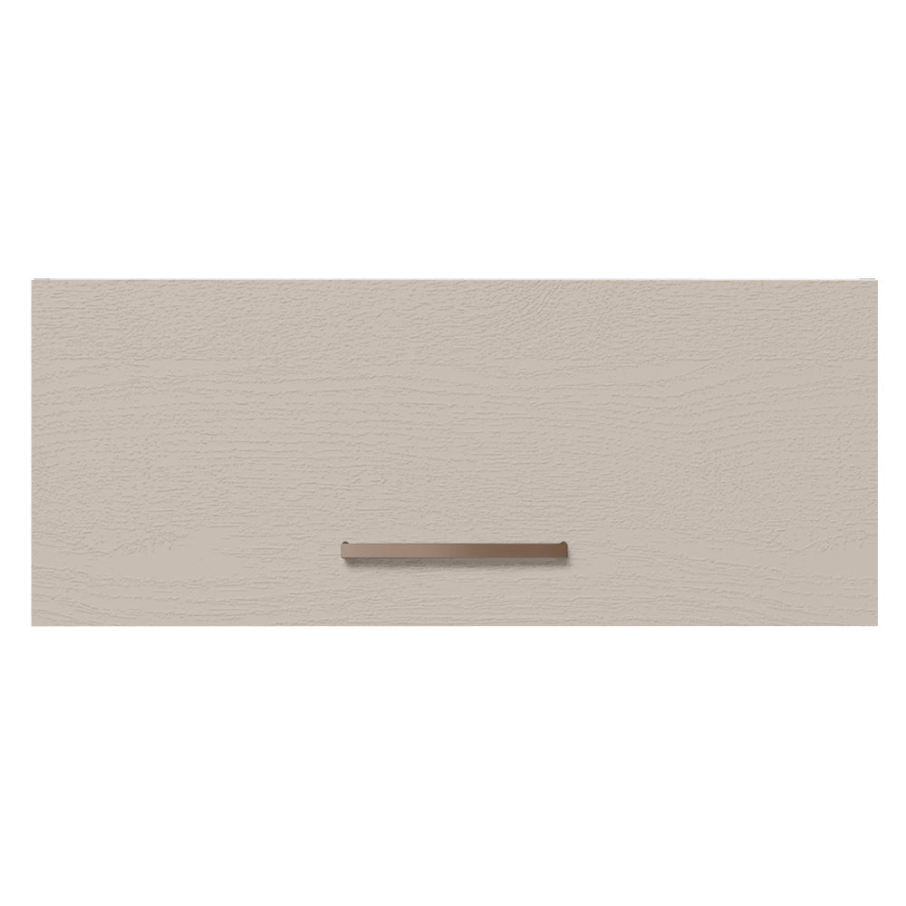 Armário Aéreo 80 cm 1 Porta Basculante Rustic/Crema Agata Madesa