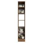 Paneleiro 40 cm 2 Portas e 2 Nichos Rustic/Crema Vik Madesa
