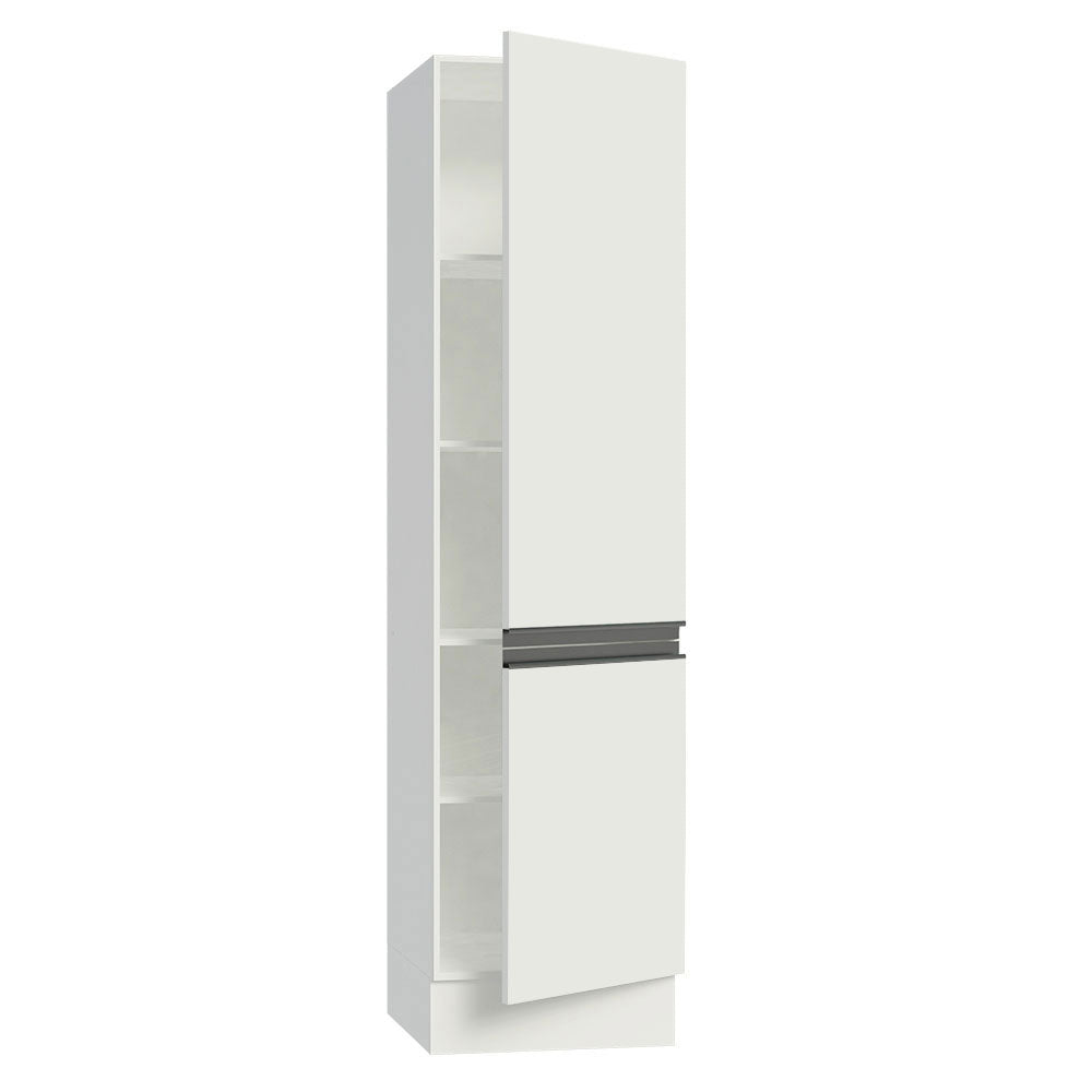 Paneleiro 100% MDF 2 Portas Branco Smart Madesa