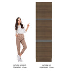 Paneleiro Madesa Glamy 60 cm 3 Portas Rustic