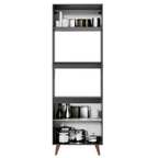 Torre Quente Madesa Reims 70 cm 3 Portas Preto