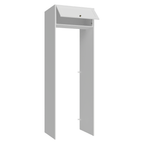Porta-Geladeira 73 cm 1 Porta Basculante Branco Vik Madesa