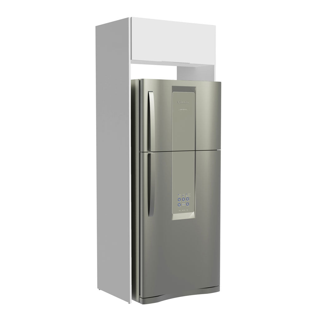 Porta-Geladeira Madesa Stella 1 Porta Basculante Branco